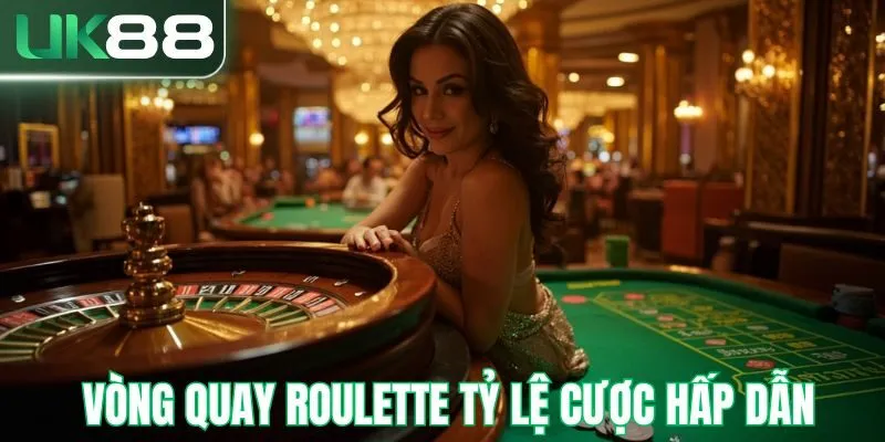 Vòng quay roulette đa dạng tỷ lệ cược