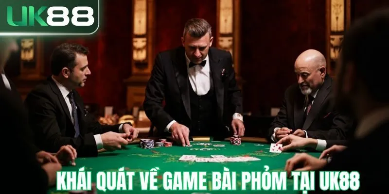 Khái quát về game bài phỏm tại UK88