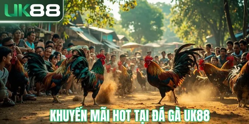 Khuyến mãi hot tại đá gà UK88