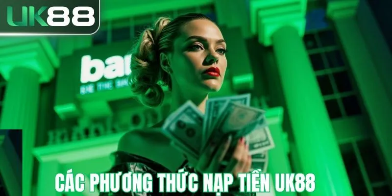 Các phương thức nạp tiền tại UK88